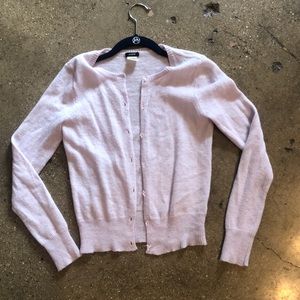 J Crew Lavender Cardigan